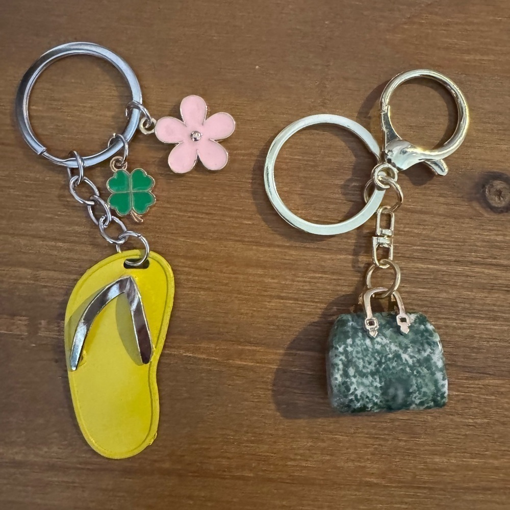 Keychain or bag charms